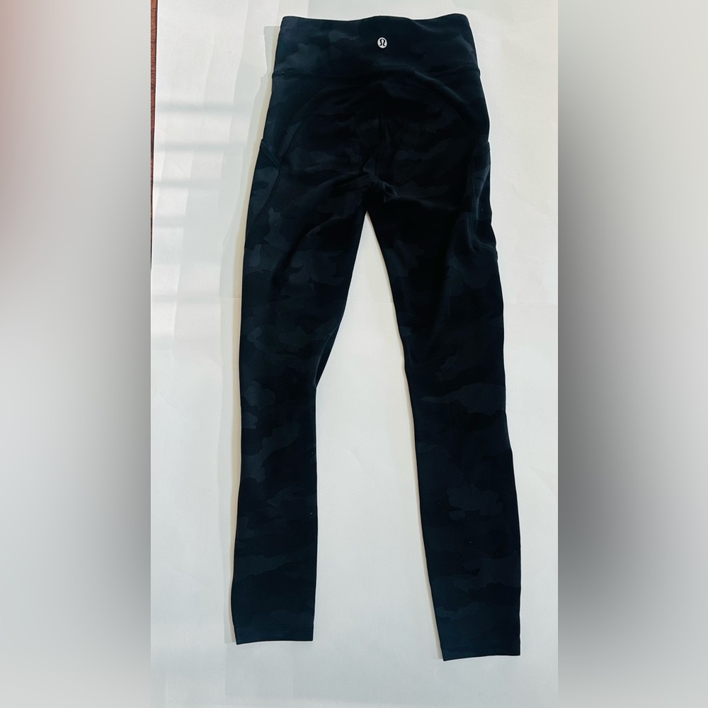 lululemon athletica Black Camouflage Leggings